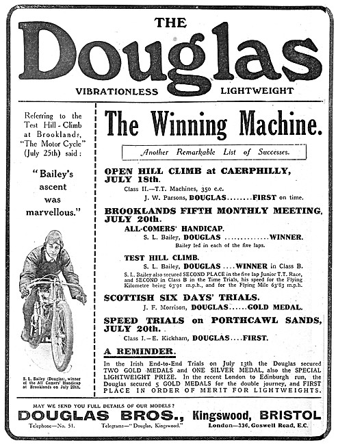 Douglas Motor Cycles                                             