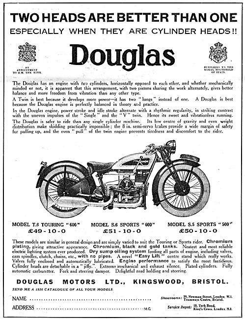 1930 Douglas S.5 Sports 500                                      
