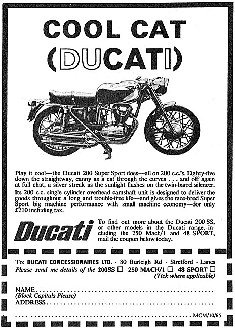 Ducati 200 Super Sports 200 cc                                   