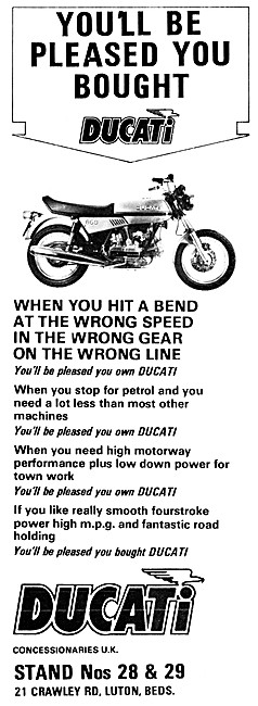 1975 Ducati Motorcycles                                          
