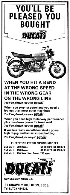 1975 Ducati 450 Mk III Desmo                                     