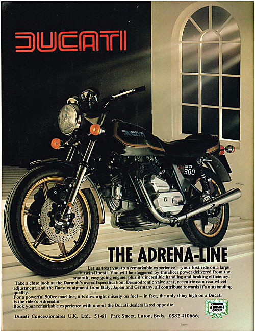 1981 Ducati SD 900                                               