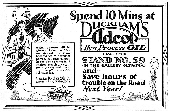 Duckhams Adcol Motor Oil                                         