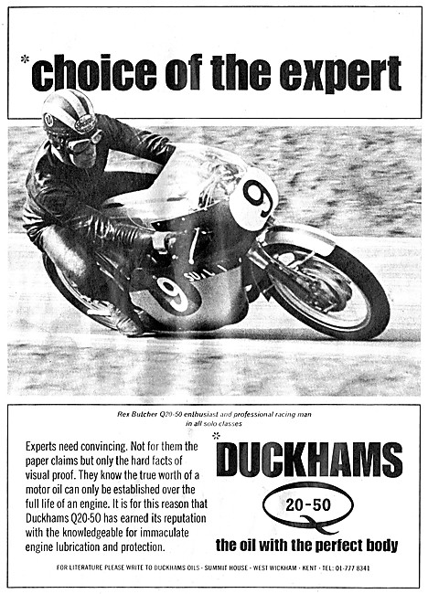 Duckhams Motor Oil - Duckhams Q 20/50 Motorcycle Oil             