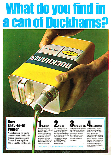 Duckhams Q20-50 Oil                                              