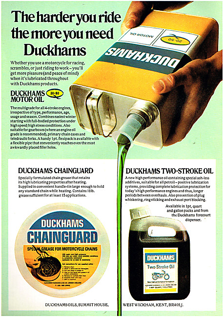 Duckhams Q20-50 Motor Oil - Duckhams Chainguard - Two-Stroke Oil 