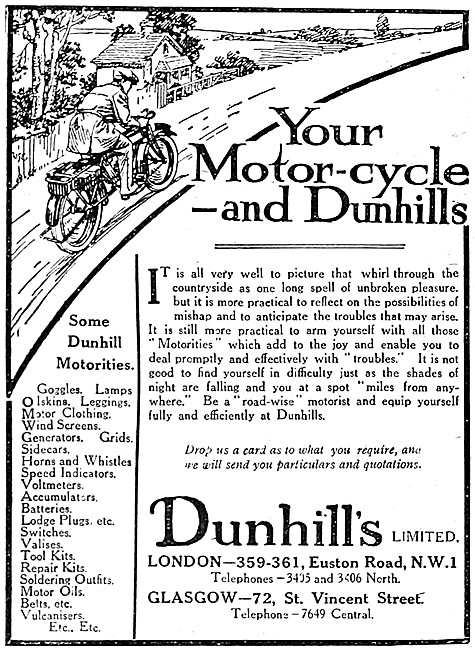 Dunhills Motor  Accessories                                      