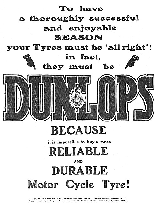 Dunlop Motorcycle Tyres                                          