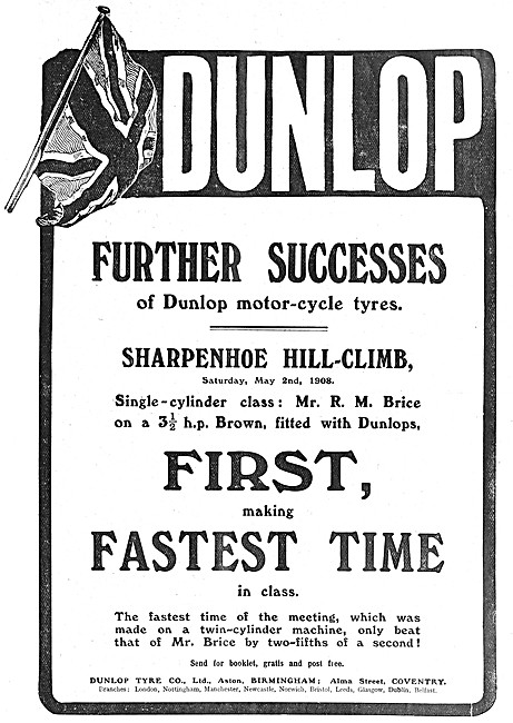 Dunlop Motor Cycle Tyres                                         