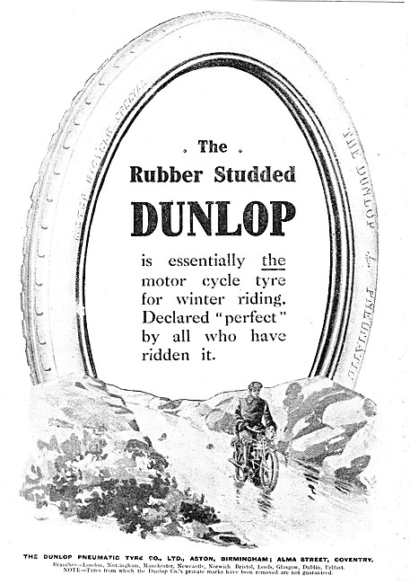 Dunlop Motor Cycle Tyres                                         