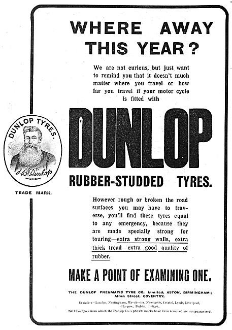 Dunlop Motorcycle Tyres                                          