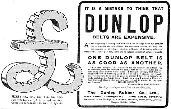 Dunlop Belts                                                     