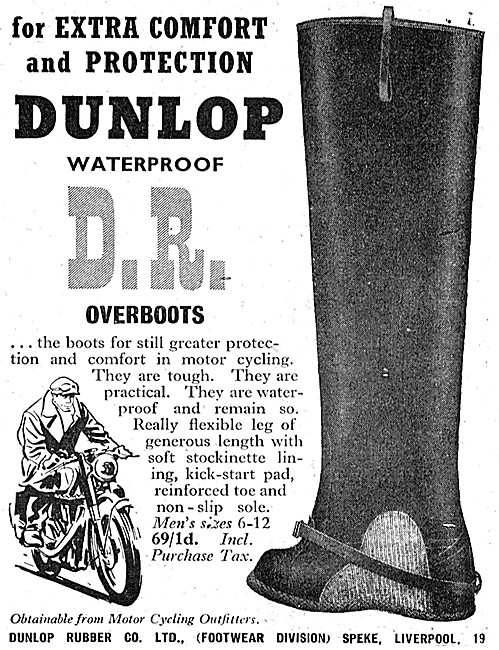 Dunlop D.R.Overboots                                             