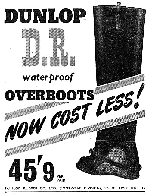Dunlop D.R.Waterproof Overboots                                  