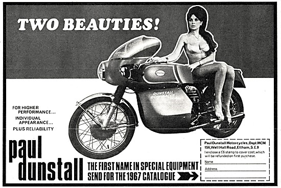 Paul Dunstall Special Motorcycle Equipment 1967                  