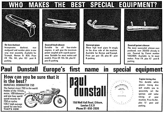 Paul Dunstall Dominator 750cc                                    