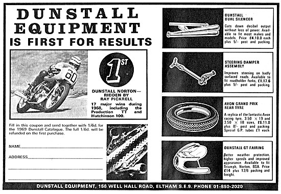 Dunstall Motorcycle Equipment                                    