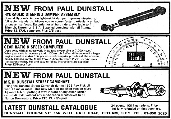 Paul Dunstall Motorcycle Equipment                               
