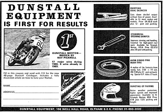 Dunstall Motor Cycle Equipment                                   