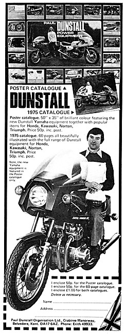 Dunstall Power Equipment For Motorcycles                         