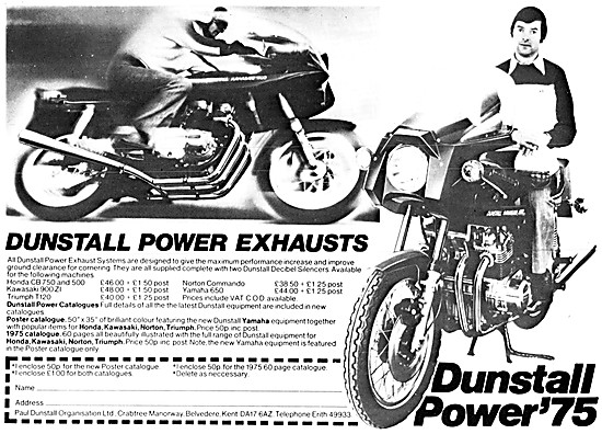 Dunstall Power Exhausts                                          