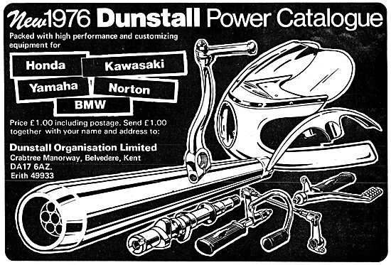 Dunstall Motorcycle Power Equipment                              