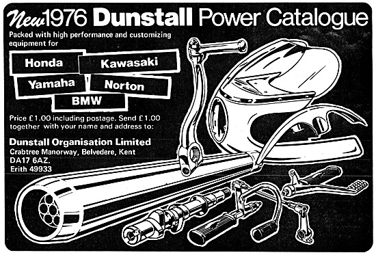 Dunstall Motorcycle Power Equipment                              