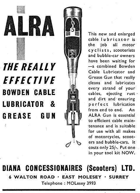 Diana ALRA Cable Lubricator & Grease Gun                         