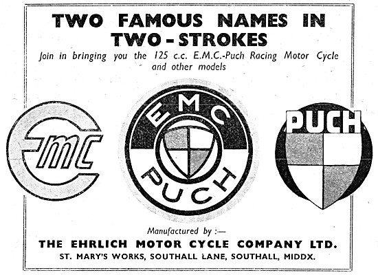 EMC Motor Cycles - EMC-Puch Motor Cycles                         