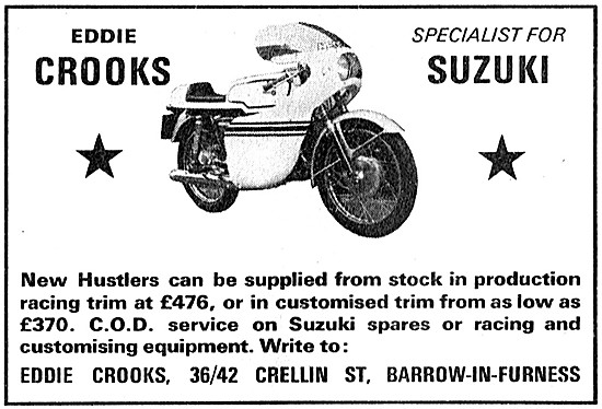 Eddie Crooks Suzuki Performance Parts                            
