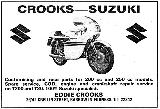 Eddie Crooks Suzuki Performance Parts                            