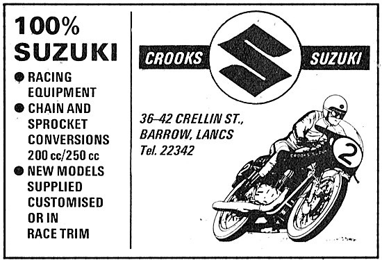 Eddie Crooks Suzuki Performance Parts                            