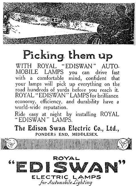 Edison - Royal Ediswan Electric Lamps                            