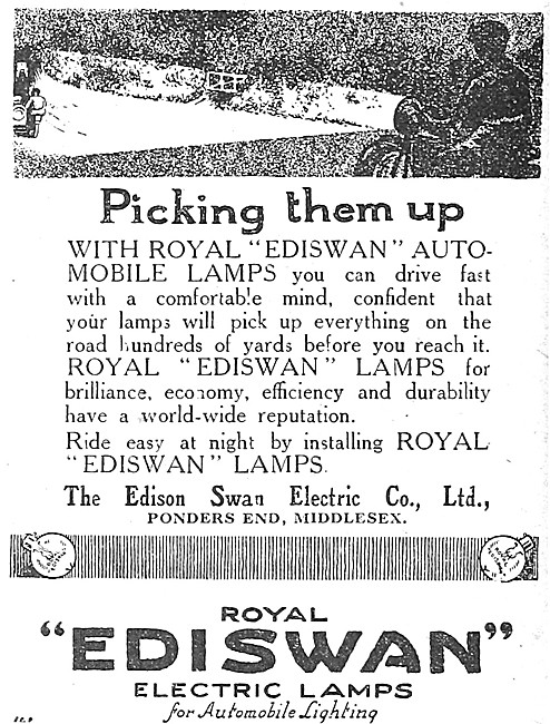 Edison - Royal Ediswan Electric Lamps                            