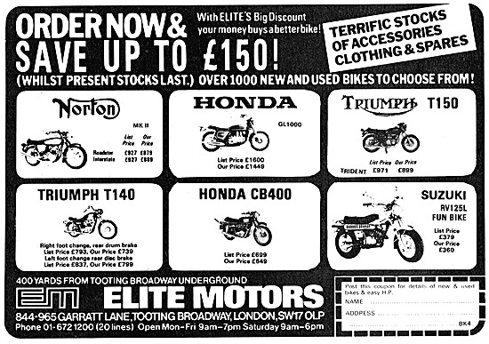 Elite Motors. Motor Cycle, Scooter & 3 Wheeler Sales             