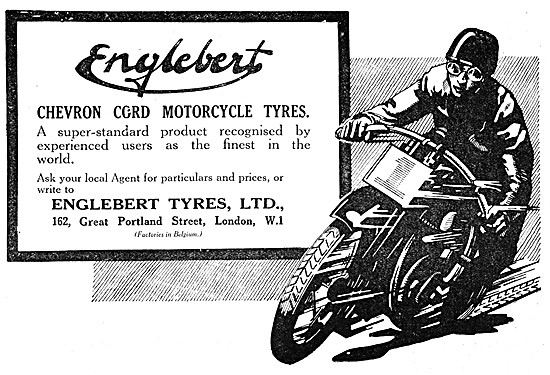 Englebert Tyres - Englebert Chevron Cord Motor Cycle Tyres       