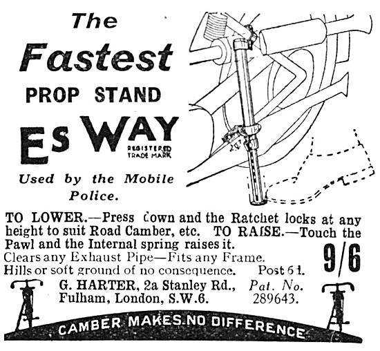 EsWay Motorcycle Prop Stand - Es Way                             