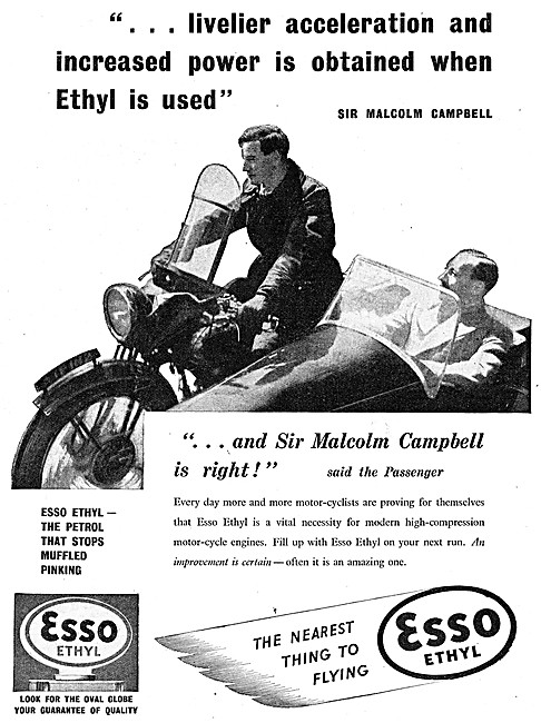 Esso Ethyl Petrol                                                