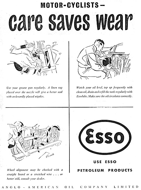 Esso Fuels & Lubricants - Esso Petroleum Products 1948           