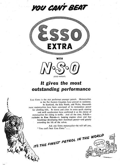 Esso Extra With N.S.O. - Esso Petrol                             