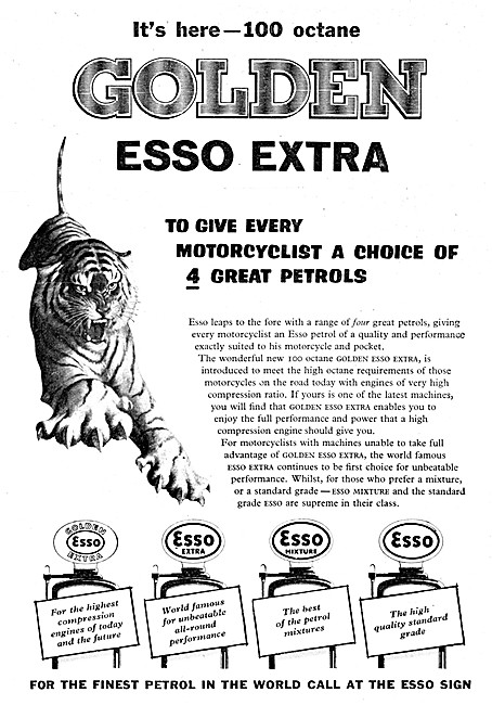 Golden Esso Extra - Esso Extra Petrol                            