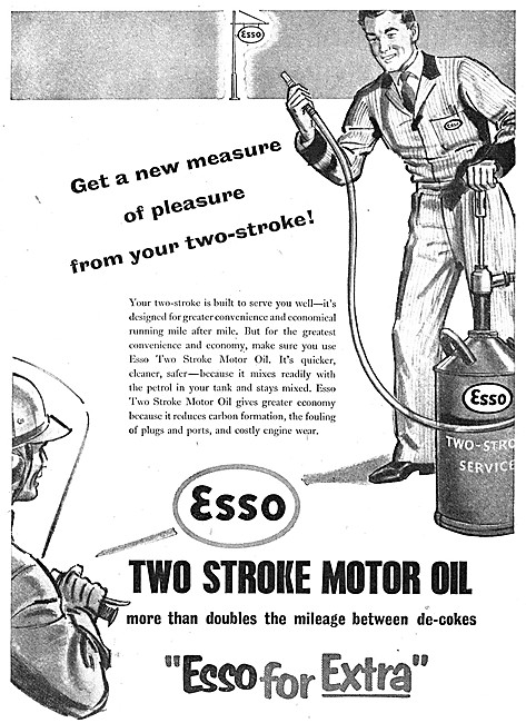 Esso Two-Stroke Motor Oil                                        