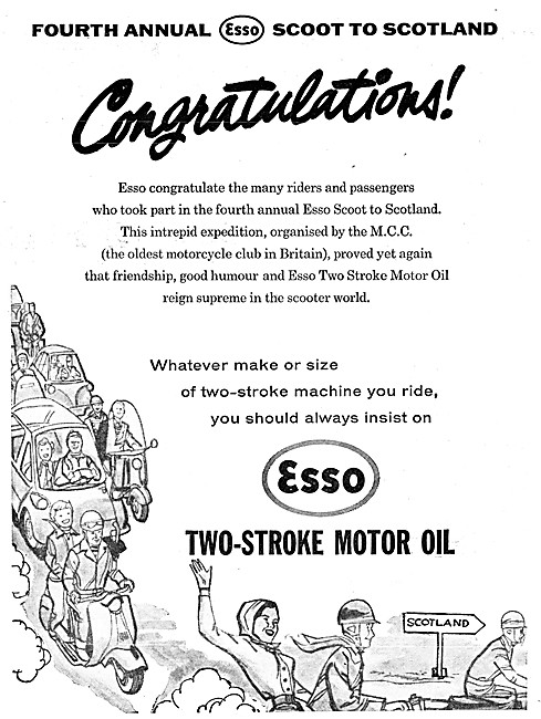 Esso Two-Stroke Motor Oil                                        