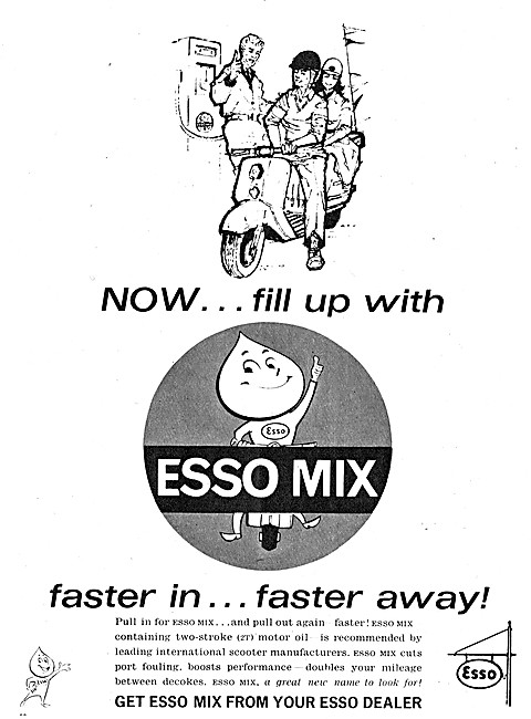 Esso Mix Two-Stroke Mixture                                      