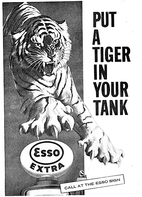 Esso Extra Petrol - Put A Tiger In Your Tank                     