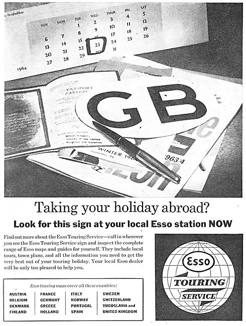 Esso Golden Petrol - Esso Touring Services                       