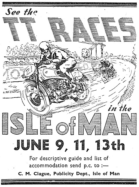 1947 Isle Of Man T.T.                                            