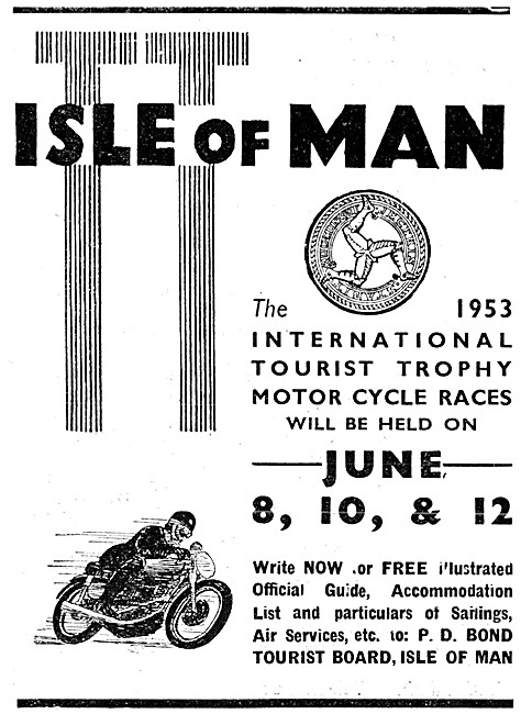 Isle of Man T.T.Races 1953                                       