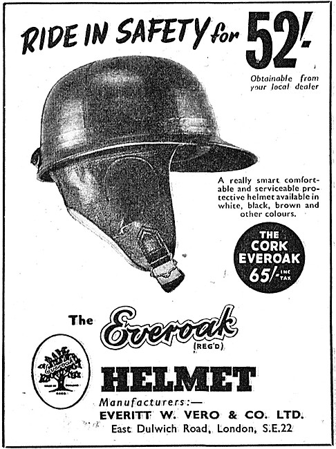 The Cork Everoak Motorcycle Helmet                               