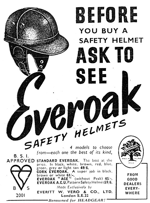 Everoak Crash Helmets                                            